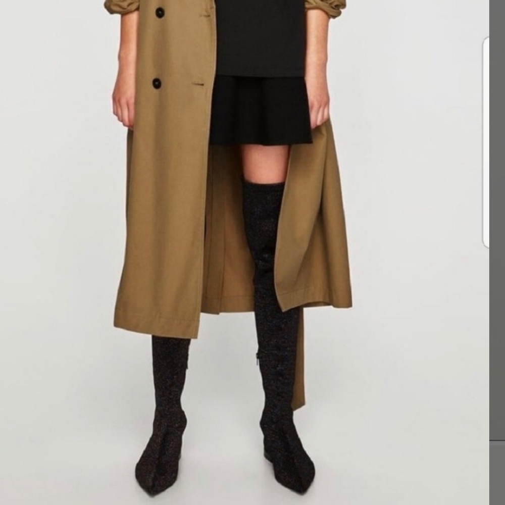 Zara over the knee boots